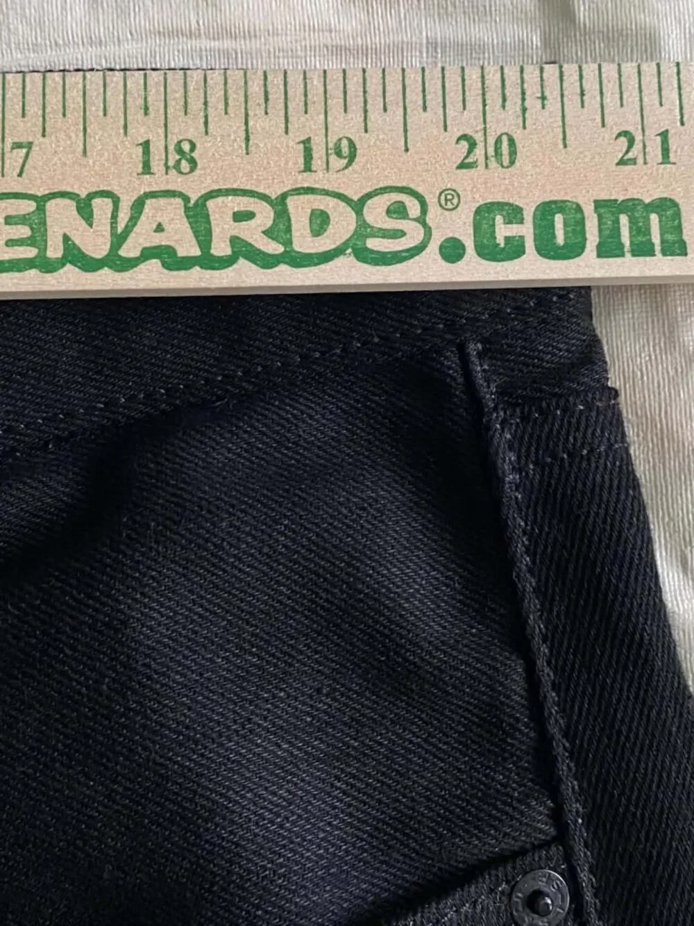 Levi's 501XX Original Shrink-To-Fit Black Jeans Men's 40x32 NWT
